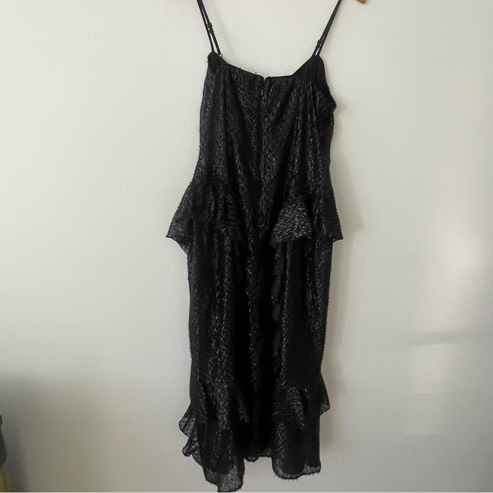1. State black metallic midi dress - Picture 9 of 10